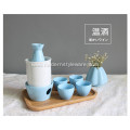 Traditional 5 Piece Porcelain Wine Cups Crafts